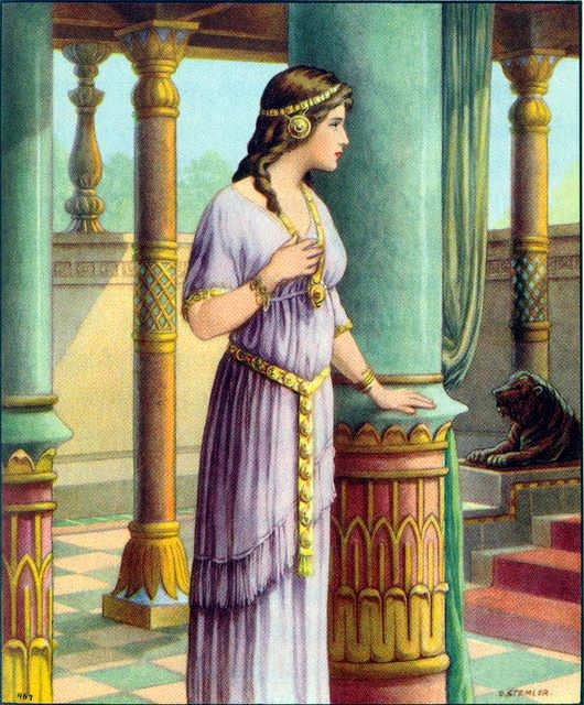 Est0209 Esther approaches the king.jpg