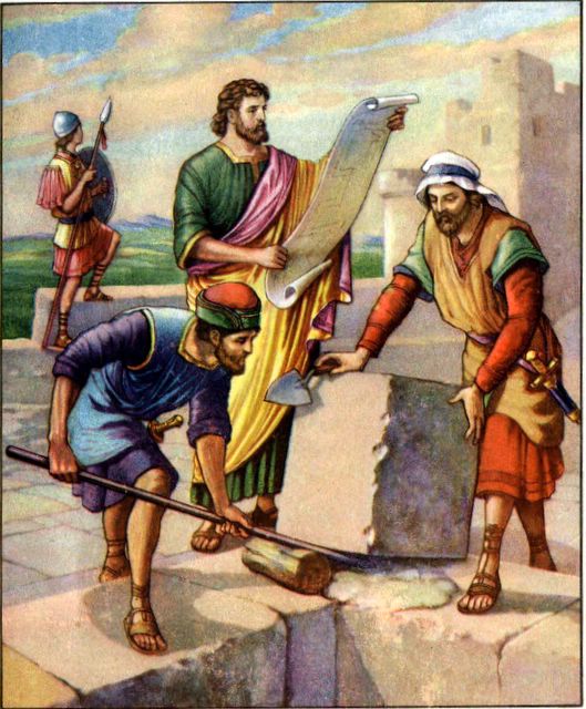 Neh0416-18 Nehemiah Rebuilding the Walls of Jerusalem.jpg